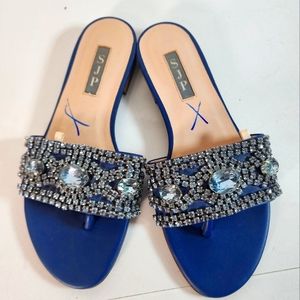 SJP Crystal Sandals